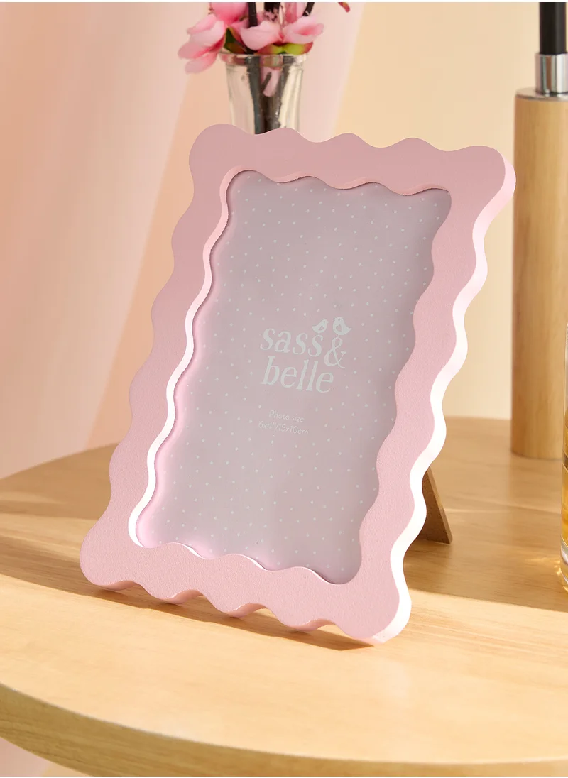 Sass & Belle Wiggle Border Frame Pink