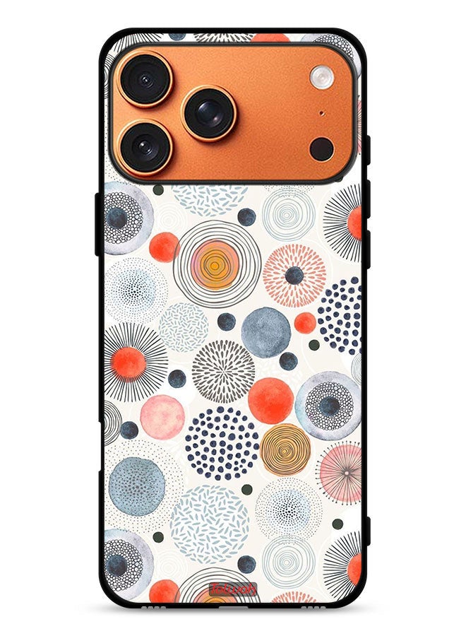 Tolwak Apple iPhone 17 Pro Max Protective Case Cover Cotton Flowers Pattern - Image 1