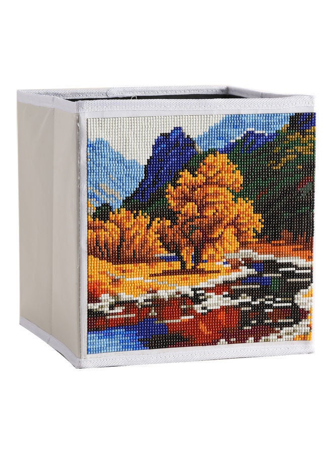 NIBEMINENT Diamond Painting Folding Storage Box Multicolour - Image 1