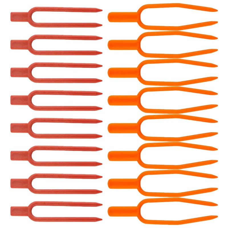 Sturdy Plastic Plant Support Clamps 400 Pcs for Strawberry Vegetable Garden Vine - Image 2