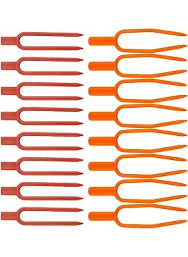 Sturdy Plastic Plant Support Clamps 400 Pcs for Strawberry Vegetable Garden Vine - Image 1