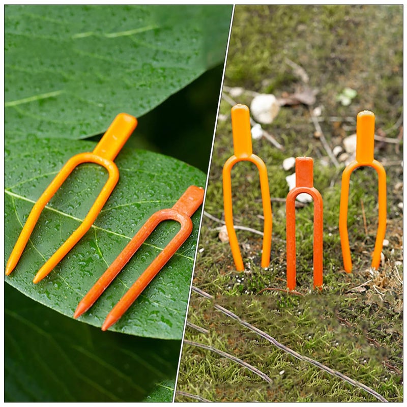 Sturdy Plastic Plant Support Clamps 400 Pcs for Strawberry Vegetable Garden Vine - Image 5