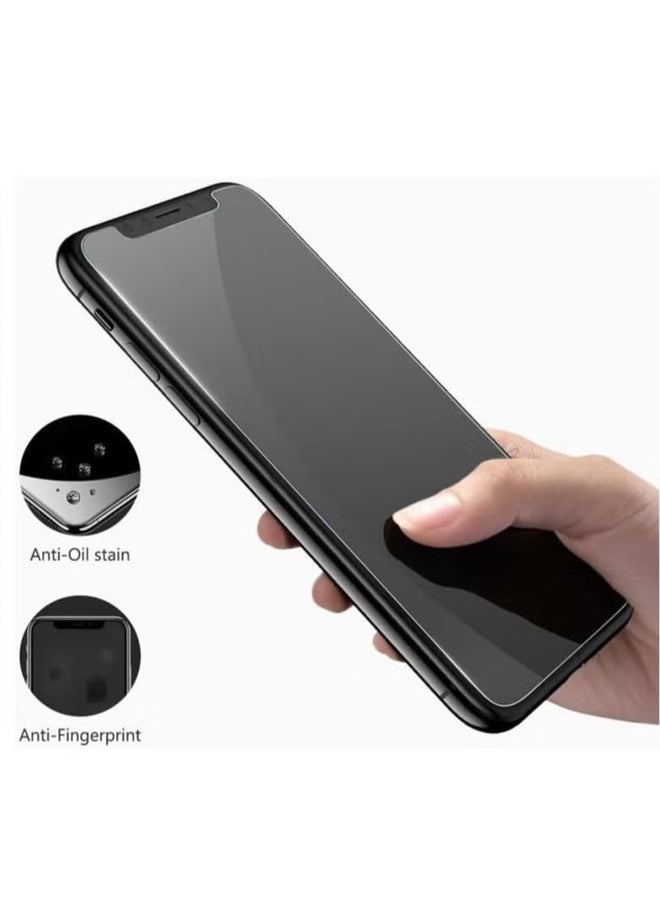 إكس ليفيل واقي شاشة Itel S25 Ultra، عبوة من 3 قطع، واقي شاشة زجاجي عالي الدقة، مقاوم للخدش، مضاد لبصمات الأصابع، تغطية كاملة للشاشة، مع ملحقات واقي الشاشة (شفاف) - Image 4