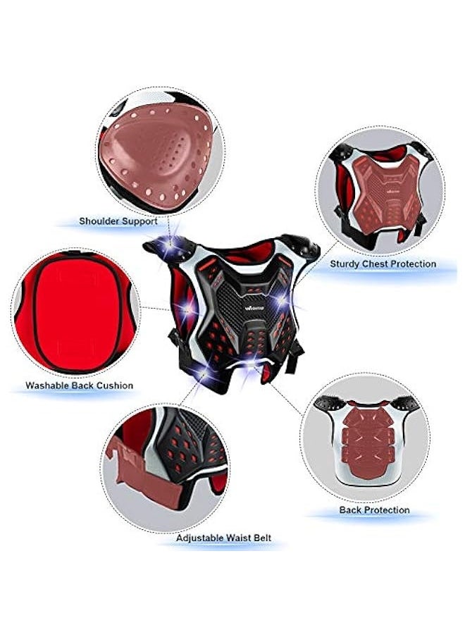 Youth Chest Protector Motocross Armor for Dirt Bike Motorcycle ATV MTB L