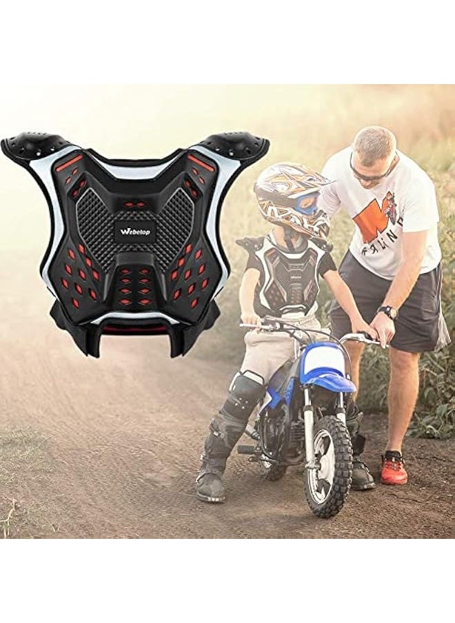 Youth Chest Protector Motocross Armor for Dirt Bike Motorcycle ATV MTB L
