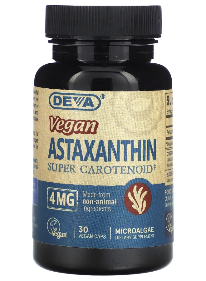 Deva Vegan Astaxanthin 4 mg 30 Vegan Caps