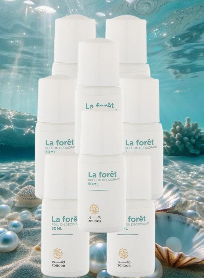 زهور الريف 8 قطع مزيل عرق لا فوريت 50 مل - Image 1