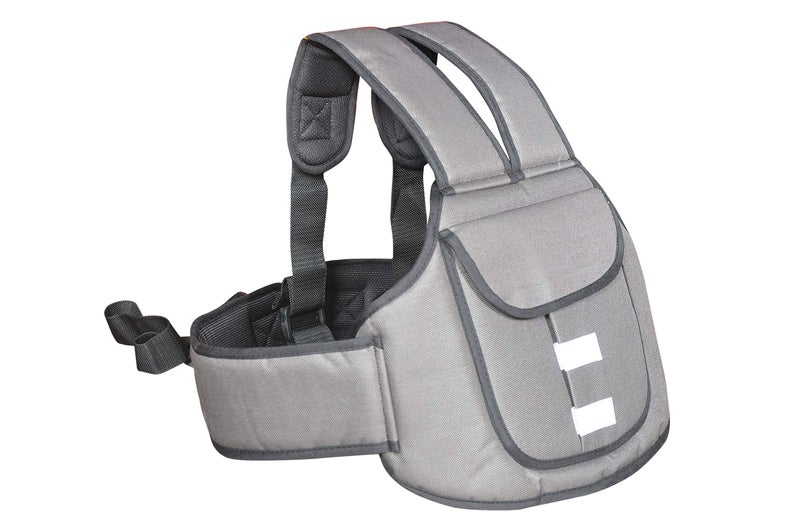 Crawl'in Kids Adjustable Safety Harness Belt For Kids/Babies Vehicle Motorcycle Ride Strap For Two Wheeler-Grey - Image 4