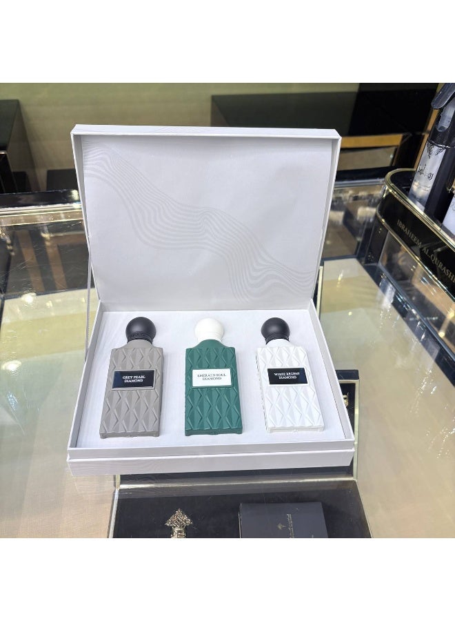 إبراهيم القرشي ابراهيم القرشي - جراي امنية (75 * 3 مل):  · وايت ريجنت  · إميرالد سول  · جراي بيرل - Image 2