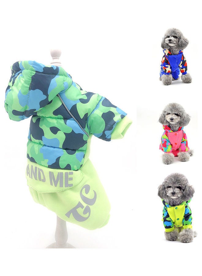 NIBEMINENT Waterproof Pet Clothes Green 25.00 x 2.00 15.00cm - Image 4