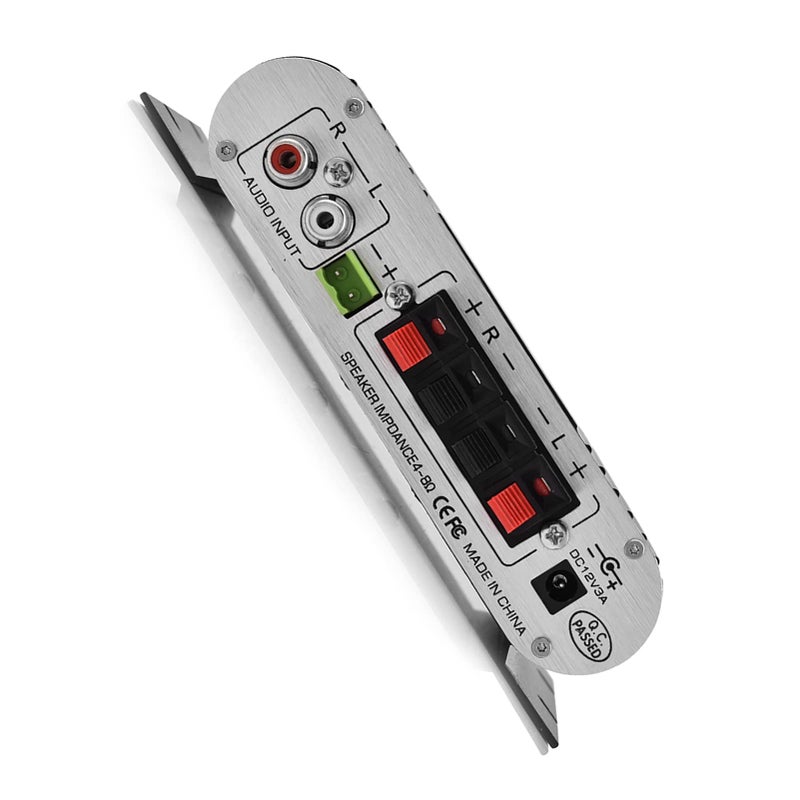 مكبر صوت بلاك ميني هاي فاي 15 واط × 2 جذر متوسط التربيع TPA3116D2 سبيكة ألومنيوم صوت منزلي وسيارات - Image 4
