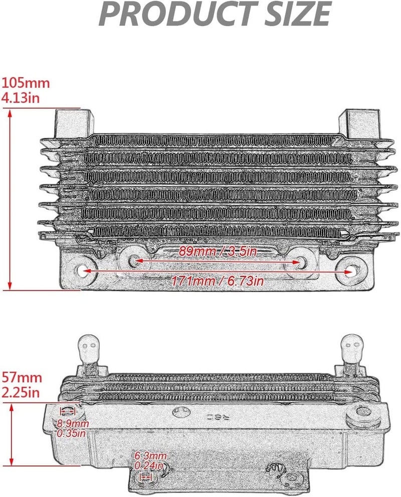 FIASRAC Oil Cooler for Harley Touring Models 2009-2016 - Image 4