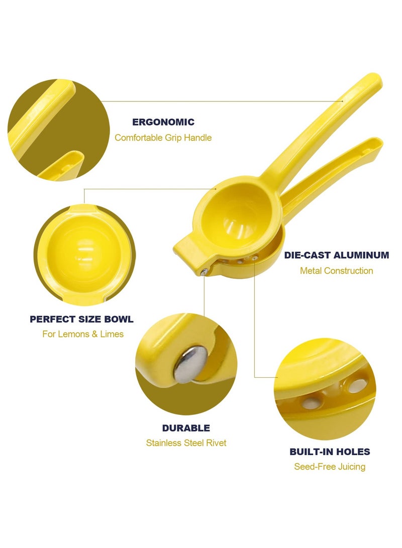 GNAFOTU Lemon Squeezers, Lemon Juicer, Lemon Squeezer, Lemon Juicer Squeezer, Lemon Squeezer Press, Juice Squeezer, Hand Juicer, Citrus Squeezer, Lime Juicer, Lime Squeezer, Manual Juicer for Many Fruits  - Image 3