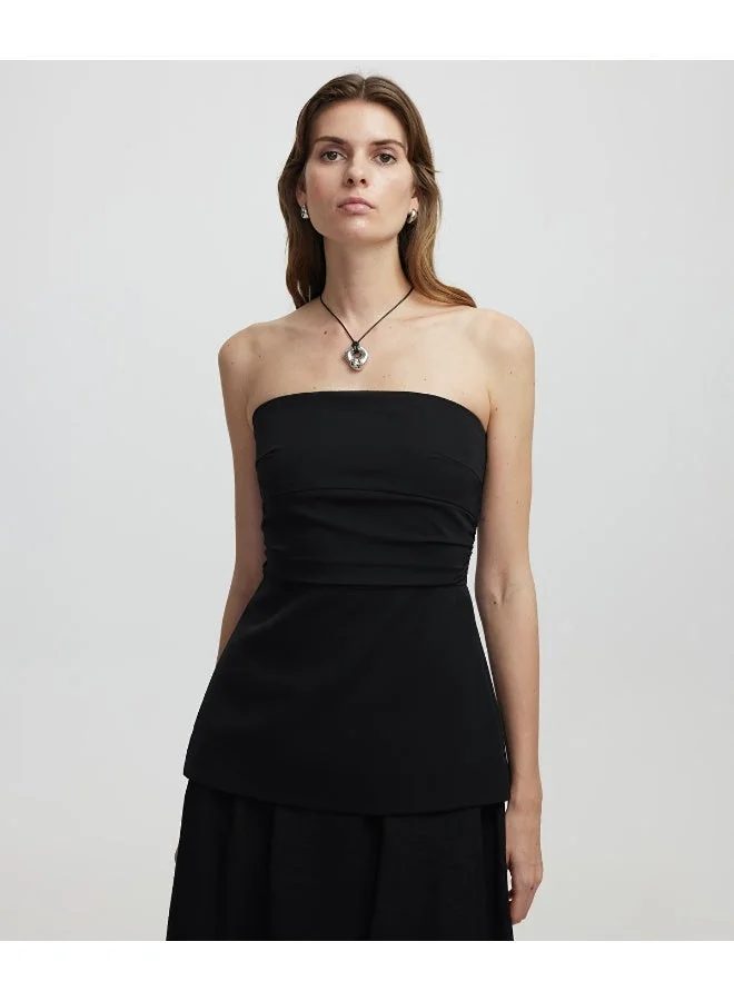 Ipekyol Slim Fit Strapless Blouse