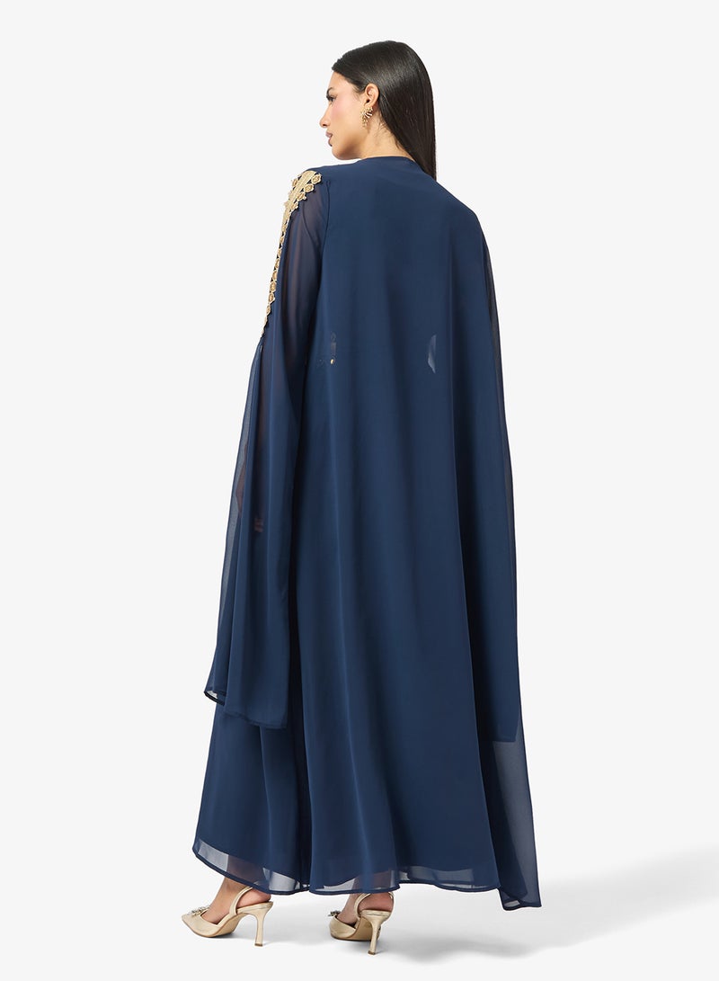 Khizana Embroidered Abaya - Image 2