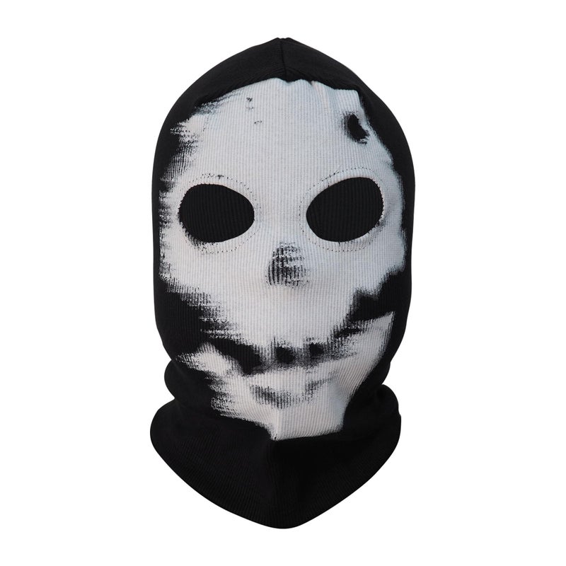 CosInStyle Ghost Balaclava Scary Skeleton Skull Ski Mask for Cosplay Halloween Sports and Motorcycle Cycling StyleB - Image 3