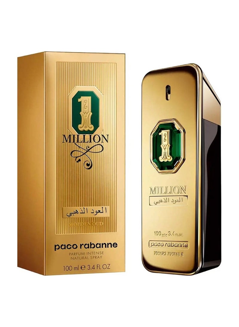 paco rabanne One Million Golden Oud Parfum Intense 100ml - Image 1