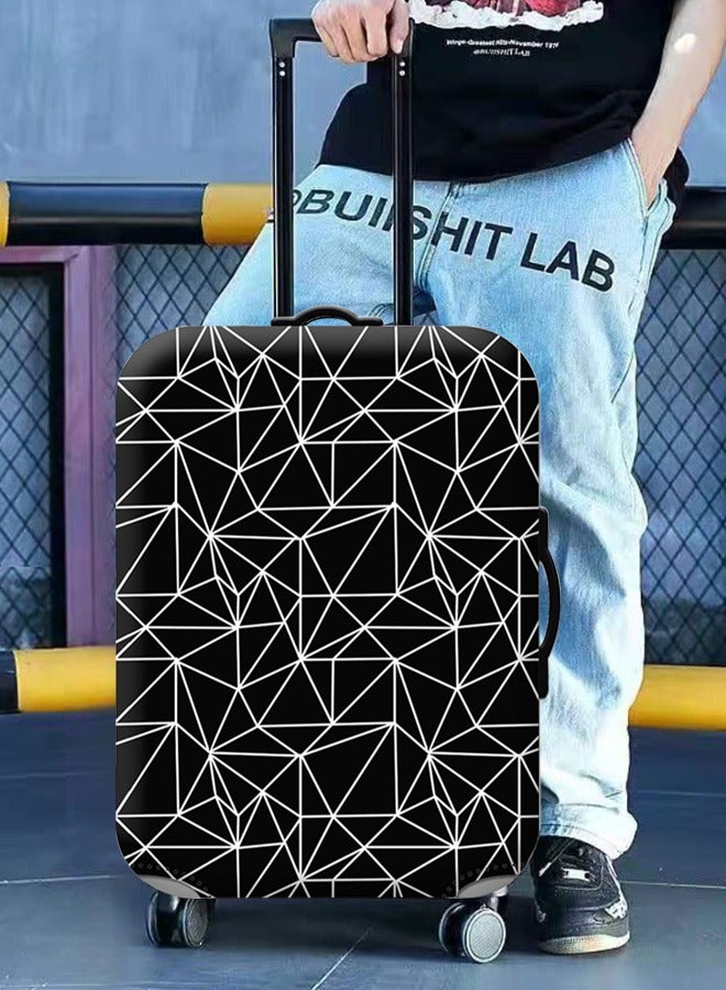 HomarKet Travel Luggage Cover Washable Suitcase Cover Suitcase Protector Anti-scratch Suitcase Cover Fits 18-32 Inch Luggage - Image 2