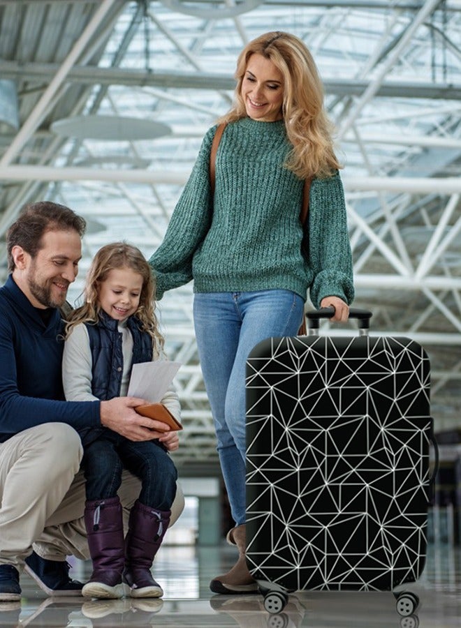 HomarKet Travel Luggage Cover Washable Suitcase Cover Suitcase Protector Anti-scratch Suitcase Cover Fits 18-32 Inch Luggage - Image 5
