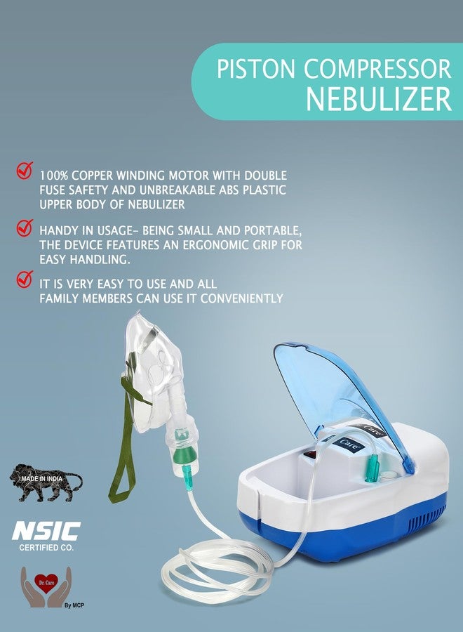 Dr. Care Compressor Nebulizer with adult and child mask for Comprehensive Respiratory Treatment for All Ages - Image 5