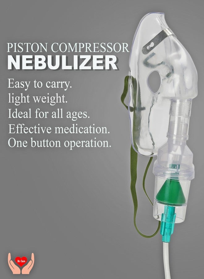 Dr. Care Compressor Nebulizer with adult and child mask for Comprehensive Respiratory Treatment for All Ages - Image 4