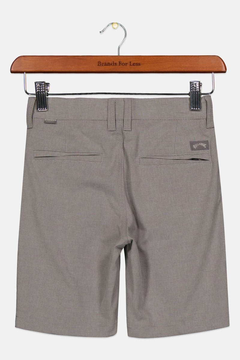 Billabong Kids Boy Sportswear Fit Walking Shorts, Light Grey - Image 2