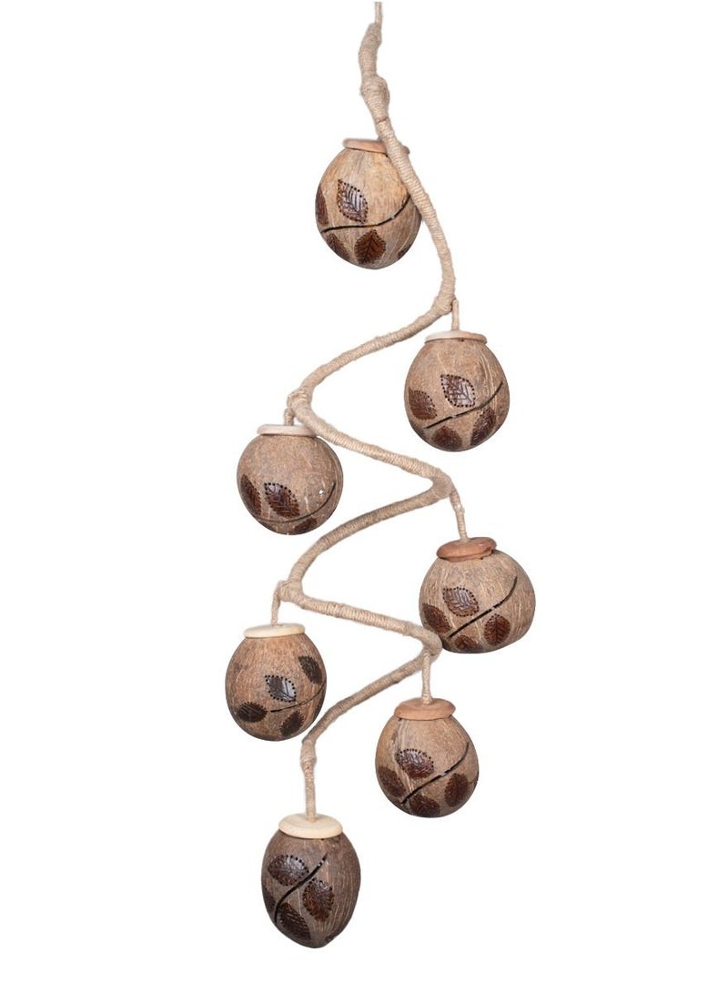 إن إتش 7 كرات يترك تصميم أضواء سقف جوز الهند شل - Image 4