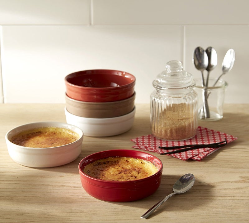 Emile Henry 8.5 oz/5" x 1.5" (Set of 2) Crme Brulee, Clay - Image 3