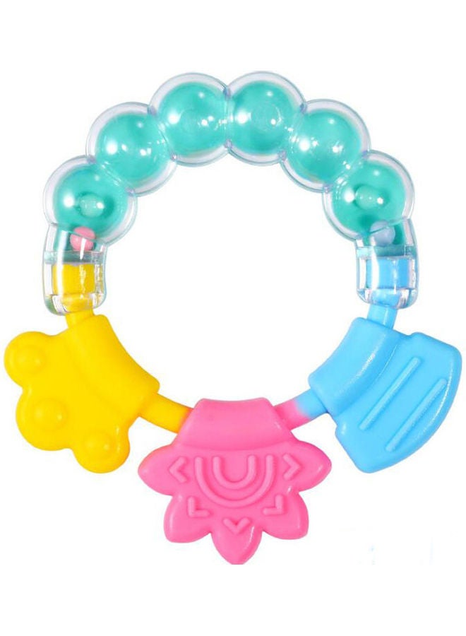 Ring Beads Rattle Teether - 7x9.5cm  - Image 1
