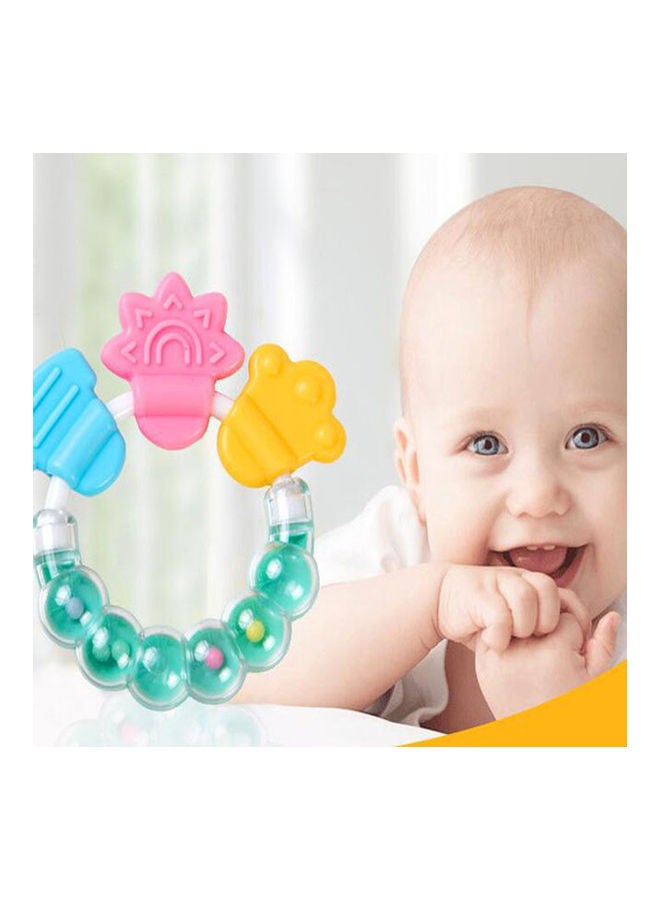 Ring Beads Rattle Teether - 7x9.5cm  - Image 3