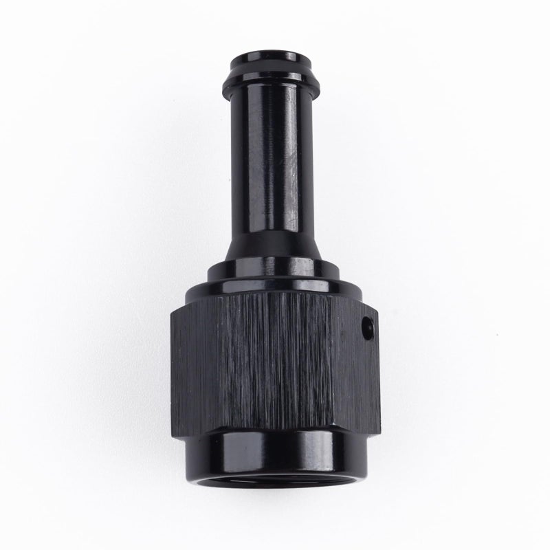 AC PERFORMANCE Black Aluminum Straight Female AN6 to 3/8" Swivel Hose Barb fitting, 6AN to 3/8 inch Barb - Image 5