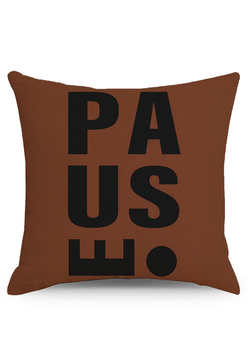 Y&D Nordic abstract pattern linen material pillowcase pillow cover 45*45cm 