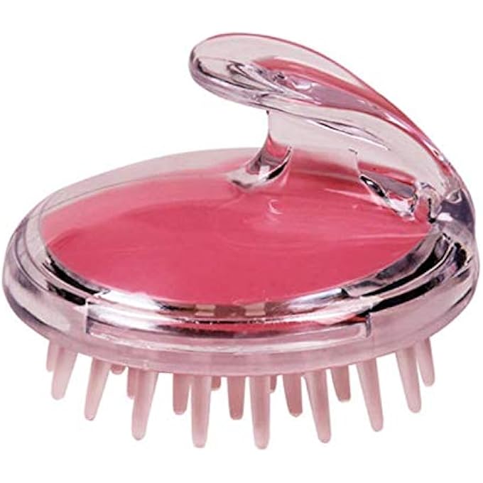 DNHCLL SILICONE HAIR SCALP MASSAGER SHAMPOO BRUSH DEEP DAILY CLEANING, SCALP CARE HAIR WASH BRUSH FOR MEN, WOMEN, BABY AND PETS (WET AND DRY) - Image 1