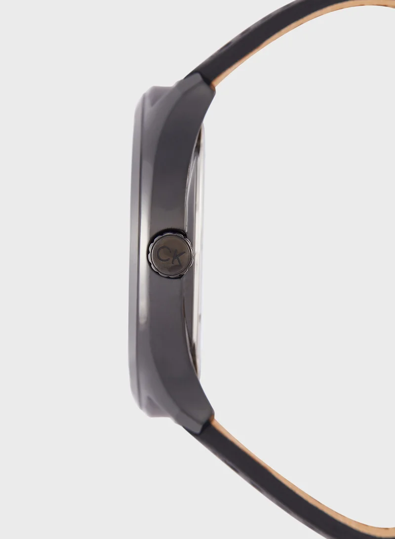 كالفن كلاين Ionic Plated Black Steel