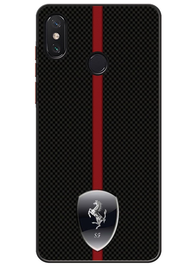 EYE CATCH Protective Case Cover For Xiaomi Mi Max 3 Ferrari Car Wheel  - Image 1