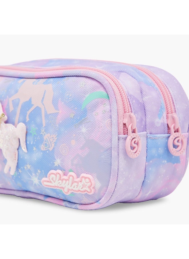 Skylar Unicorn Pencil Pouch for Girls - Image 5