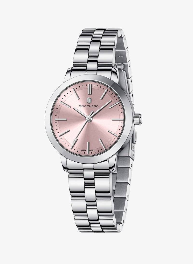 SAPPHERO Watches for Women Luxury Stainless Steel Ladies Watches Women's Bracelet Watch Small Analog 5ATM Waterproof Wrist Watch Elegant Gifts for Women - Image 1