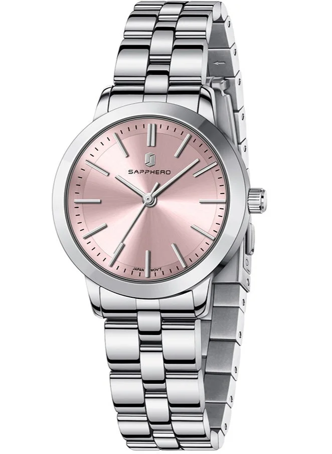 Sapphero SAPPHERO Watches for Women Luxury Stainless Steel Ladies Watches Women's Bracelet Watch Small Analog 5ATM Waterproof Wrist Watch Elegant Gifts for Women