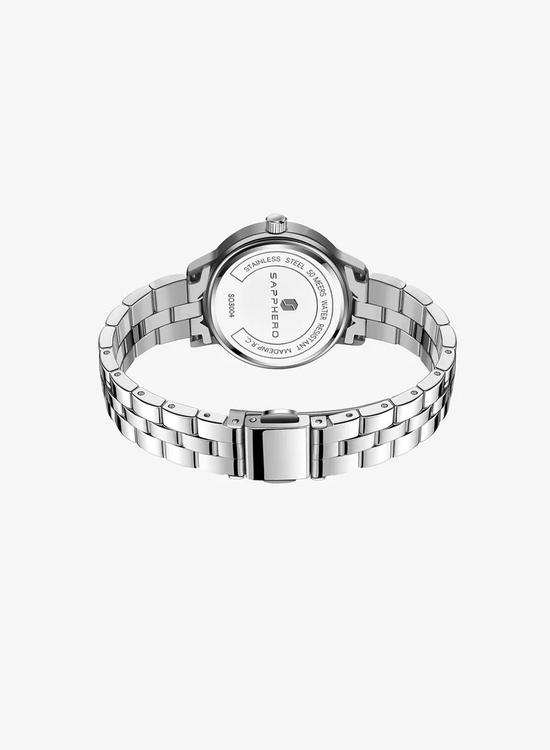 Sapphero  SAPPHERO Watches for Women Luxury Stainless Steel Ladies Watches Women's Bracelet Watch Small Analog 5ATM Waterproof Wrist Watch Elegant Gifts for Women for Women | Best Price UAE