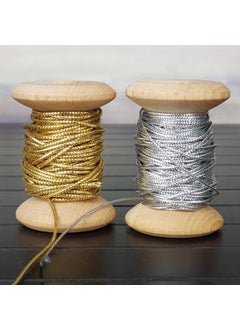 Bimotif Decorative glittery monofilament rope 10 meters (Gold)  - Image 4