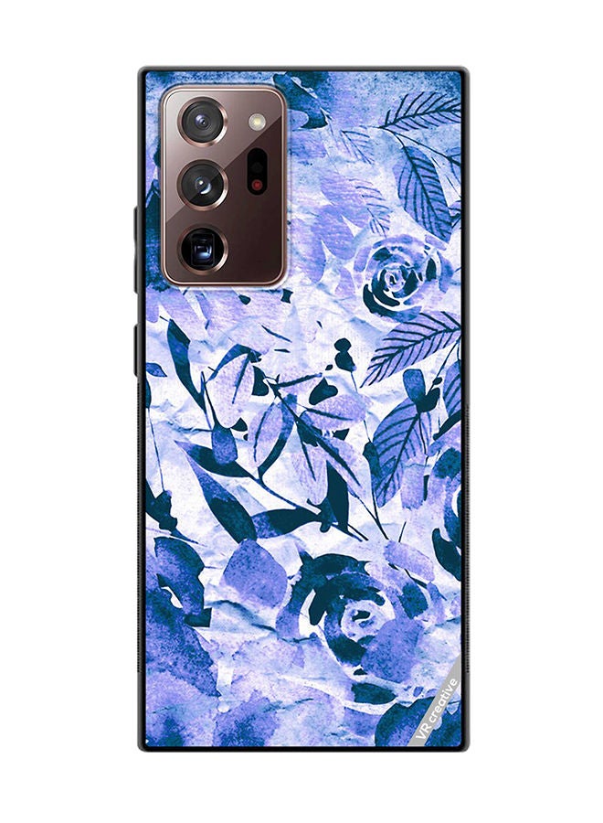 VR CREATIVE Protective Case Cover For Samsung Galaxy Note20 Ultra 5G Flower Design Multicolour - Image 1