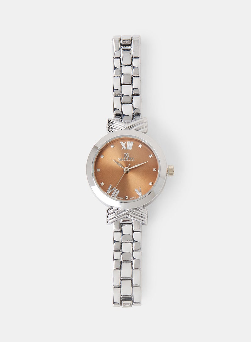 Maxel Women's Quartz Classic Fashion Analog Wrist Watch MX495 - 28mm - Image 1