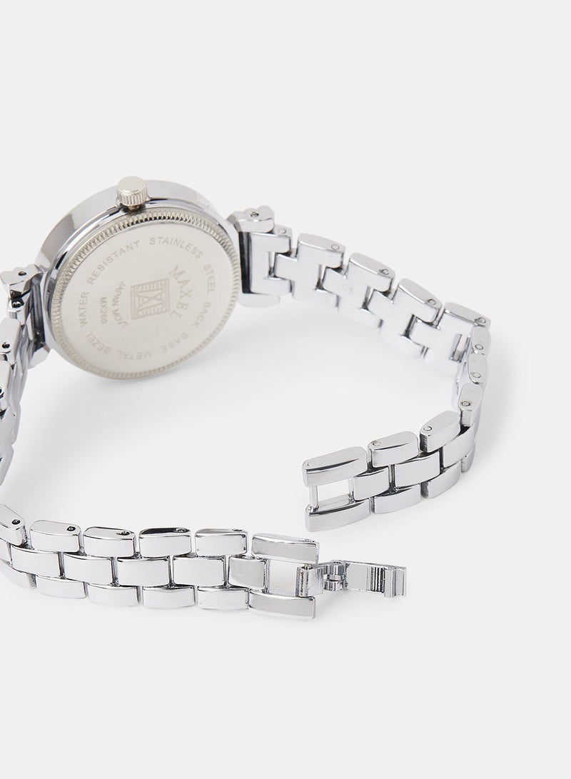 Maxel Women's Quartz Classic Fashion Analog Wrist Watch MX495 - 28mm - Image 3