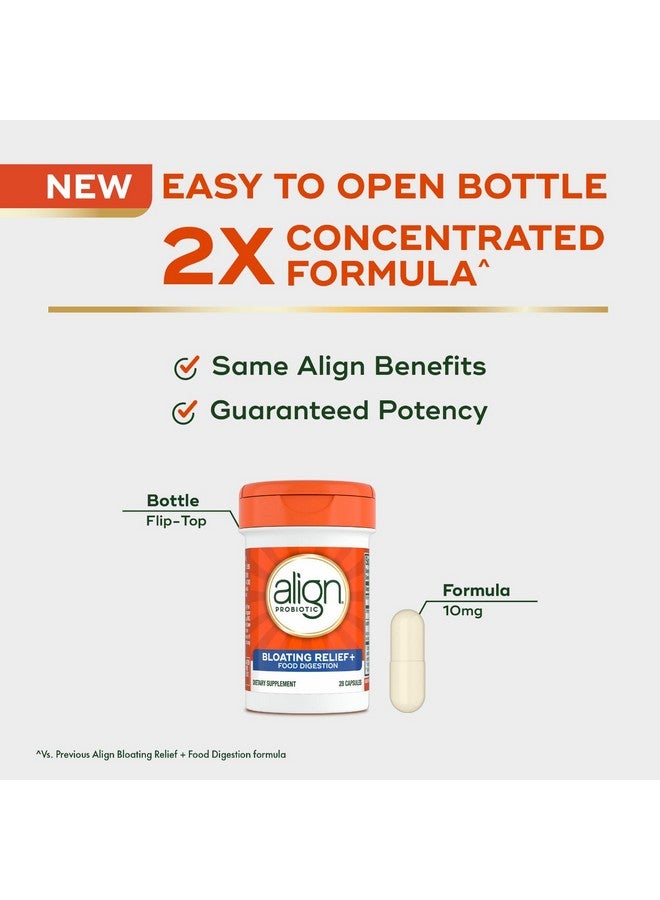 ألاين Align Probiotic Bloating Relief + Food Digestion، بروبيوتيك للنساء والرجال، يعزز صحة الجهاز الهضمي ويساعد في دعم عملية التمثيل الغذائي للطعام*، 28 كبسولة (قد تختلف العبوة)  - Image 2