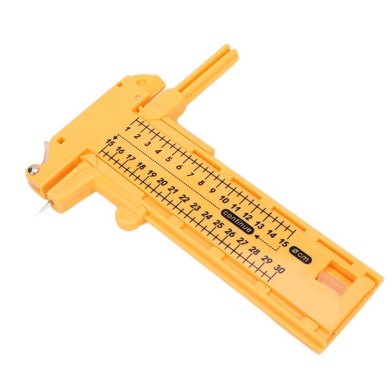 Adjustable Compass Cutter: 30cm Max Cut Diameter, High-Quality Durable PVC Plastic - Replaceable Blade Circle Cutting Tool for Craft, Paper, Leather, Vinyl Cutting - Image 5