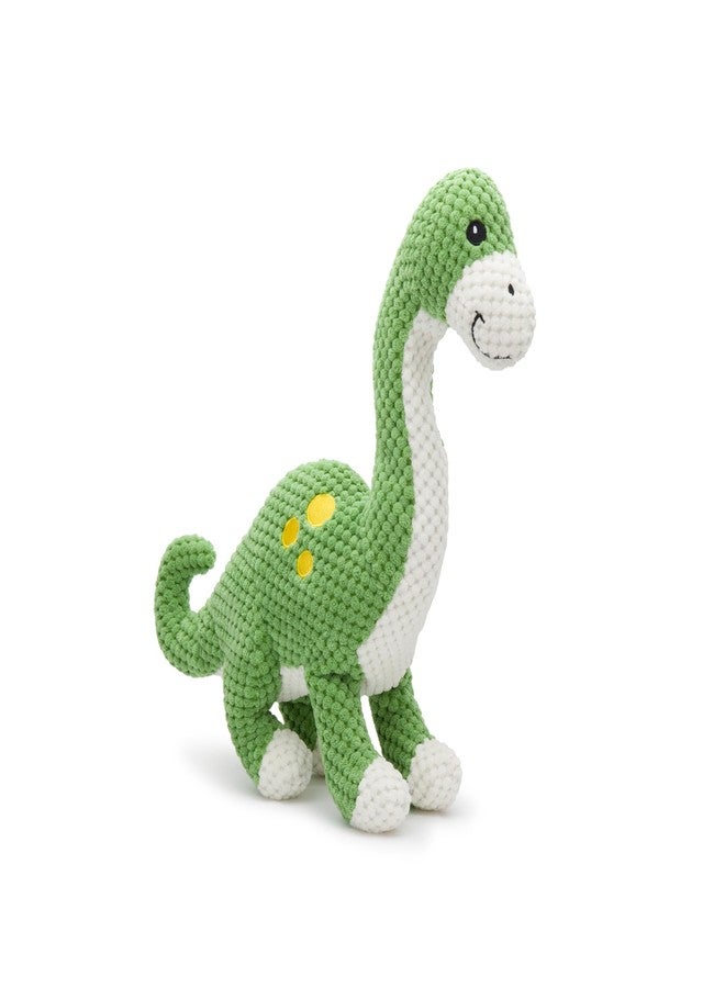 fabdog Floppies Plush Dog Toy - Cute & Durable Squeaky Dog Toys - Best Squeak Toy for Puppies and All Breeds | Ideal Pet Gift| Large Brontosaurus - Image 1