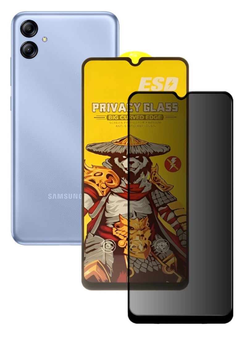 ESD Tempered Dustproof Privacy Glass Screen Protector Compatible For Samsung Galaxy A04e - Image 1