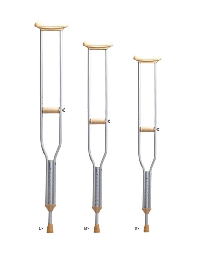 foshan Underarm Crutches, Aluminum Alloy Folding Crutches, Adjustable Height, Different sizes  - Image 5