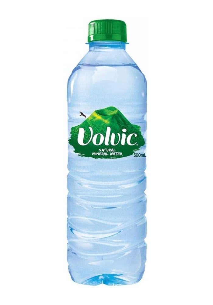 Volvic Natural Mineral Water - Pack of 24 x 500ml Bottles - Image 1