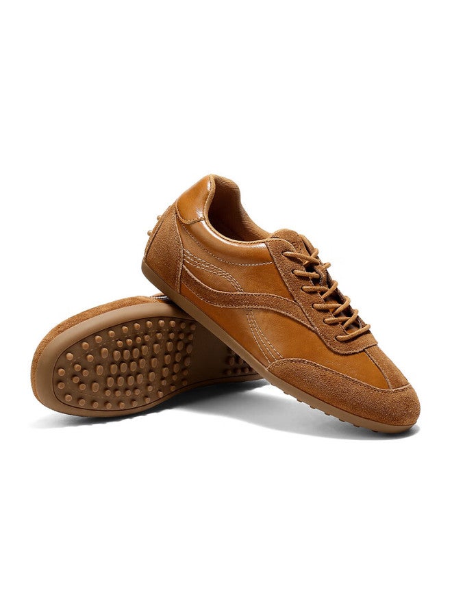 Senda a Women's Training Shoes  Spring New Sport Style Height Increasing Casual Sneakers Ztk09am6 Yellow Size 37 - Image 3